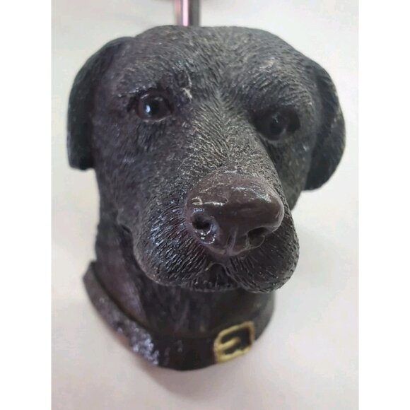 Set of 12 Labrador Retriever Shower Curtain Hooks Black Brown & Blonde Labs - Picture 3 of 14